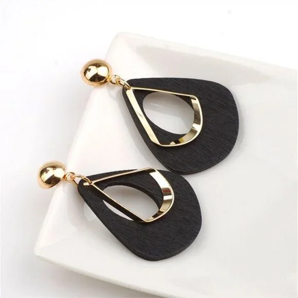 Earrings Women Bohemian Hoop Drop Cute Trendy Jewelry Accesories - Picture 3 of 6